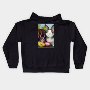 Easter bunny Kids Hoodie